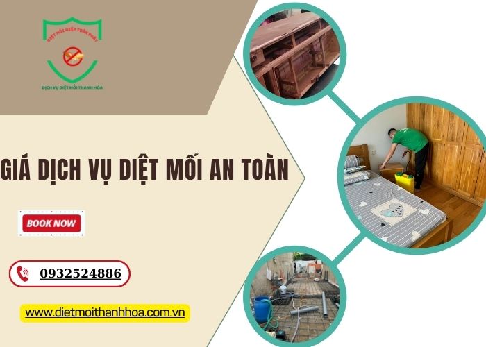 Giá dịch vụ diệt mối an toàn