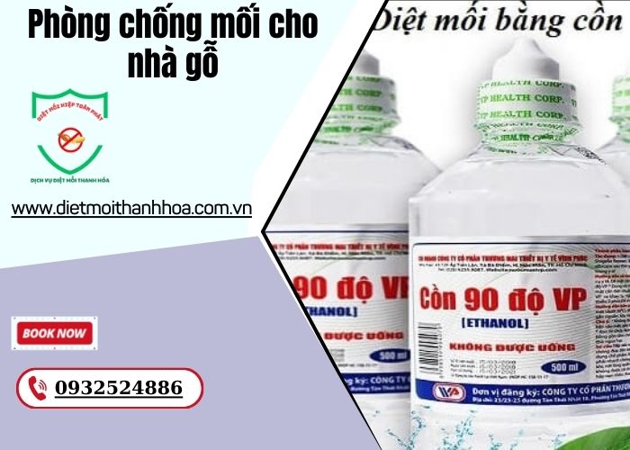 Phòng chống mối cho nhà gỗ