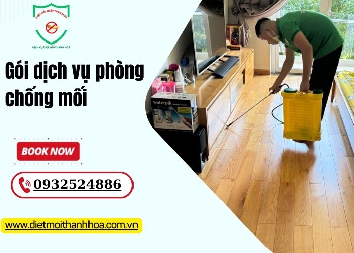 gói dịch vụ phòng chống mối
